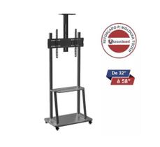 Suporte/Rack/Pedestal Móvel Pró Unionboard C/Rodizio 32"/58"