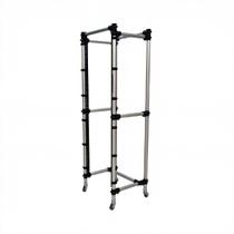 Suporte Rack Titanium Torre Periférico RT-200 Com 27 Barras Ampla Armazenagem Para Mesa de Som