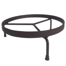 Suporte Rasteiro Para Vasos De Chão Tripé De Ferro 35cm