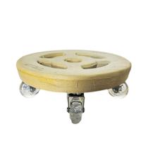 Suporte Redondo com Roda 25cm para Vasos