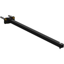 SUPORTE REFLETOR BASE RETA BRAÇO 50 CM Preto