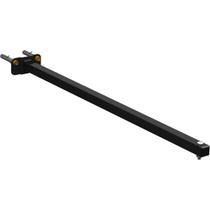 SUPORTE REFLETOR BASE RETA BRAÇO 60 CM Preto