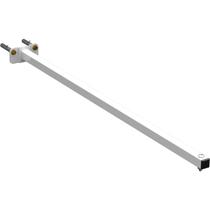 SUPORTE REFLETOR BASE RETA BRAÇO 70 CM Branco