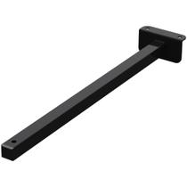 Suporte Refletor Fachada Banner Braço 40 Cm - Preto