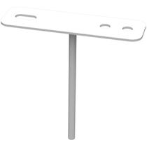 Suporte Refletor Led Tipo Estaca Para Chão Jardim Iluminação Decoração Branco Suporte Refletor Led Tipo Estaca Para Chão Jardim Iluminação Decoração Branco