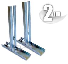 Suporte reforçado mão francesa motor basculante 25cm - 02 un Suporte reforçado mão francesa motor basculante 25cm - 02 un