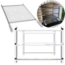 Suporte Reforçado para Churrasqueira com Grelha Tela Moeda
