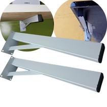 Suporte Reforçado Para Pia Bancada Tanque 30cm a 60cm 2 Unidades Grapa De Parafusar Suporte Reforçado Para Pia Bancada Tanque 30cm a 60cm 2 Unidades Grapa De Parafusar