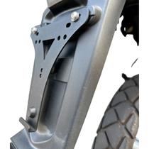 Suporte Reforço Universal Placa Moto Sem Kit de Fixação Bráz