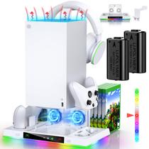 Suporte Refrigerado Auarte para Xbox Series X com 2 Baterias