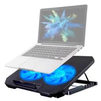 Suporte Refrigerado para Notebook 2 Coolers Silenciosos BMAX