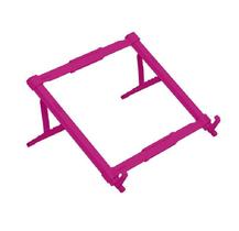 Suporte Reliza Para Notebook Abs Pink