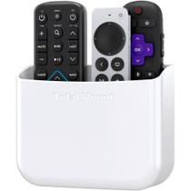 Suporte remoto TotalMount sem furos para 2 ou 3 controles remotos branco Suporte remoto TotalMount sem furos para 2 ou 3 controles remotos branco