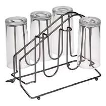 Suporte Resistente Aço Galvanizado Para 6 Copos Onix Arthi Suporte Resistente Aço Galvanizado Para 6 Copos Onix Arthi