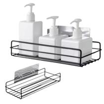 Suporte Retangular Aço Inox Organização De Banheiro Cozinha Suporte Retangular Aço Inox Organização De Banheiro Cozinha