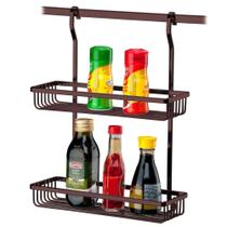Suporte Retangular Duplo Bronze