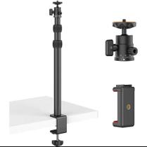 Suporte Reto Mesa P/Câmera Dslr,Celular,Ring Light 46-124 Cm Suporte Reto Mesa P/Câmera Dslr,Celular,Ring Light 46-124 Cm