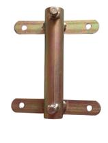 Suporte reto para antena externa Super reforçado com Tubo de 24,4m-Bicromatizado