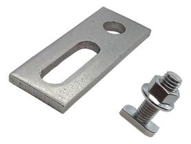 Suporte Reto + Parafuso Martelo M8x30mm Energia Solar - 6 Un Suporte Reto + Parafuso Martelo M8x30mm Energia Solar - 6 Un