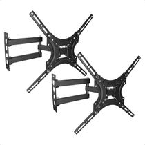 Suporte Retrátil Ajustável TV 32 Á 55 Polegadas Braço Longo Móvel Articulado