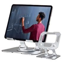 Suporte Retrátil Giratório 360º Base Para Tablet Alumínio