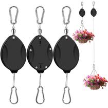 Suporte Retrátil para Plantas ZUZUAN, 3 Peças, 160 cm, Suporta até 20 kg