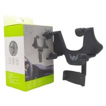 Suporte Retrovisor Celular Smartphone Encaixe 360 Veicular