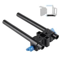 Suporte Rod Rail 15mm Adaptador de Gaiola para Matte Box e Follow Focus