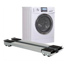 Suporte Rodinhas Ajustável Base Para Mover Máquina Lavar Móveis até 200kg - Vijodi