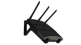Suporte Roteador Receptor Wi-fi Parede Universal Maior 20cm Suporte Roteador Receptor Wi-fi Parede Universal Maior 20cm