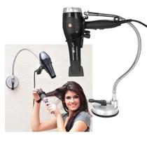 Suporte Secador Cabelo Parede Vidro Azulejo Portatil Organizador Flexivel Cabeleireiro Penteado Articulavel Suporte Secador Cabelo Parede Vidro Azulejo Portatil Organizador Flexivel Cabeleireiro Penteado Articulavel