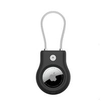 Suporte seguro AirTag Belkin com cabo de fio preto Suporte seguro AirTag Belkin com cabo de fio preto
