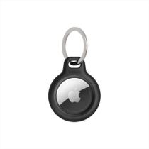 Suporte seguro AirTag Belkin com chaveiro durável preto Suporte seguro AirTag Belkin com chaveiro durável preto