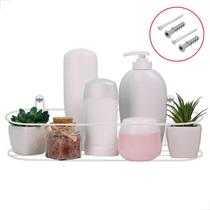 Suporte shampoo multiuso branco