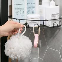 Suporte Shampoo Prateleira de Metal Banheiro Cozinha Adesiva