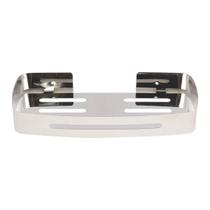 Suporte shampoo retangular parede banheiro Aço inox Cromado