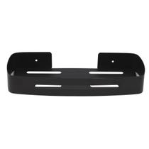 Suporte shampoo retangular parede banheiro Aço inox Preto