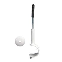 Suporte simples alongado para varão 28mm - branco