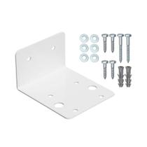 Suporte Simples Branco De Metal Para Filtros Big 10 E 20 Suporte Simples Branco De Metal Para Filtros Big 10 E 20