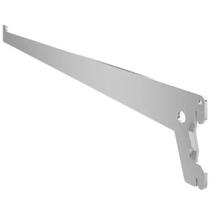 Suporte Simples de Aço para Prateleiras 25cm Branco - SS-25-BR - MULTIVISÃO