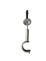 Suporte simples para varão comum 28mm - fosco/titânio