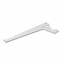 Suporte Simples Passo 50 Para Trilho Cremalheira 20 Cm Cor Branco