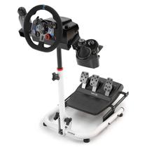 Suporte Simulador de Volantes SPRO V3 Branco Com Regulagem de Altura Extreme Racing Suporte Simulador de Volantes SPRO V3 Branco Com Regulagem de Altura Extreme Racing