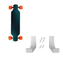 Suporte Skate Long Board Fixação Parede - LEÃO 3D