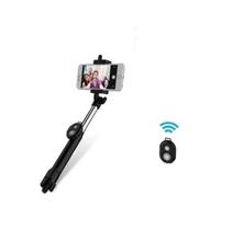 Suporte Smartphone Xcell Bastao De Selfie Monopod Com Bluetooth Preto