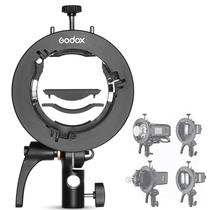 Suporte Speedlite Godox S2 S-Type Bowens Mount para V1 AD200Pro