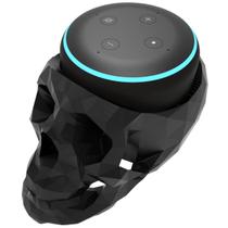Suporte Stand Apoio de Mesa Caveira Crânio Compatível com Alexa Echo Dot 3ª Geração - ARTBOX3D
