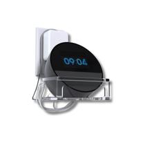 Suporte Stand de Parede para Tomada Vertical e Horizontal Compatível com Amazon Alexa Echo Spot - ARTBOX3D