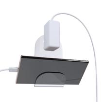 Suporte Stand de Tomada para Carregar Celular Smartphone na Parede
