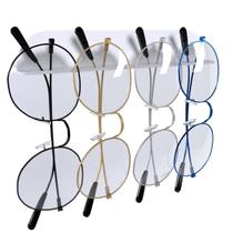 Suporte Stand Expositor Organizador de Parede Para 4 Óculos Universal Suporte Stand Expositor Organizador de Parede Para 4 Óculos Universal